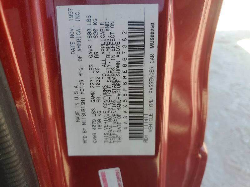 1998 Mitsubishi Eclipse Spyder gst