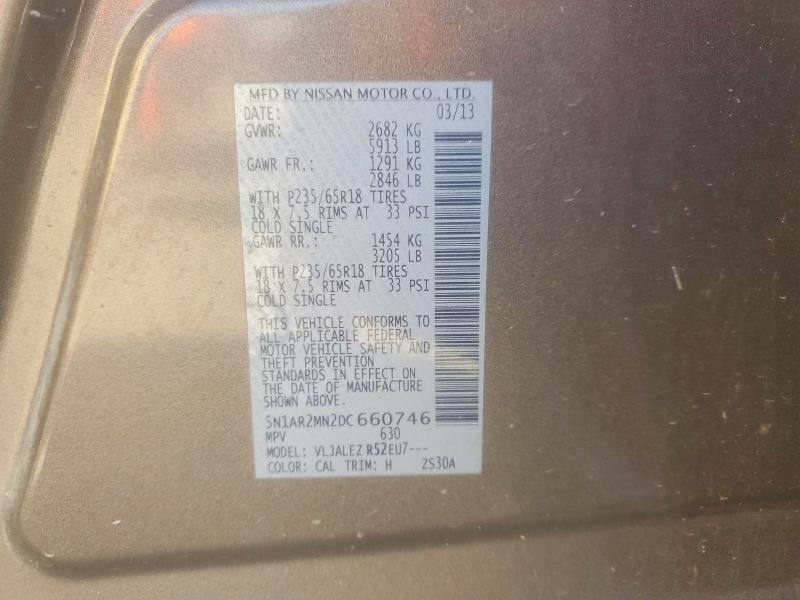 2013 Nissan Pathfinder s