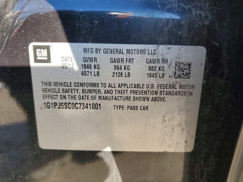 2012 Chevrolet Cruze eco