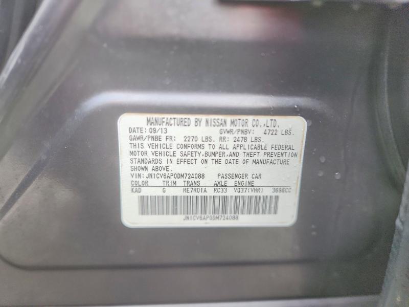 2013 Infiniti G37 Sedan Journey