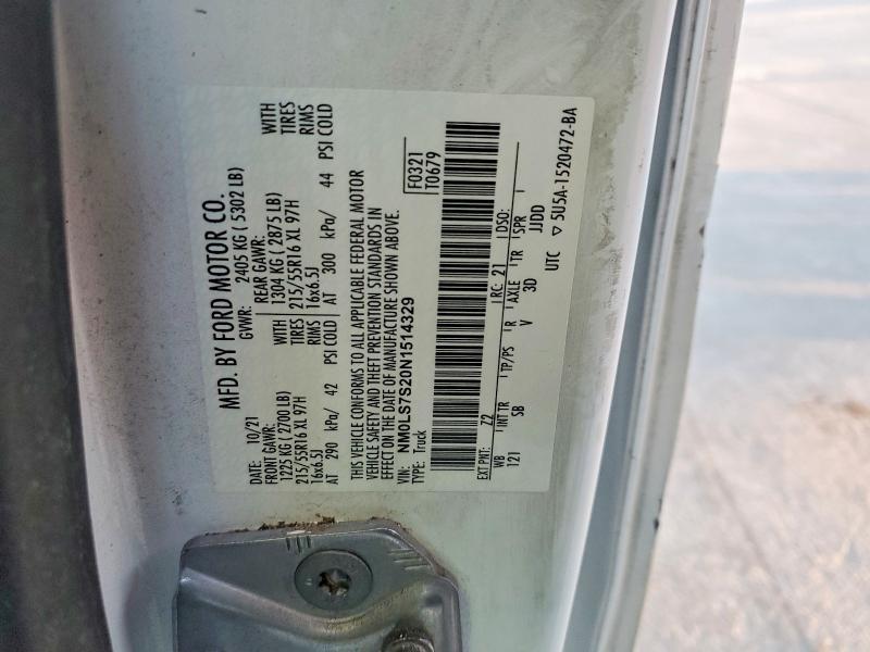 2022 Ford Transit Connect xl