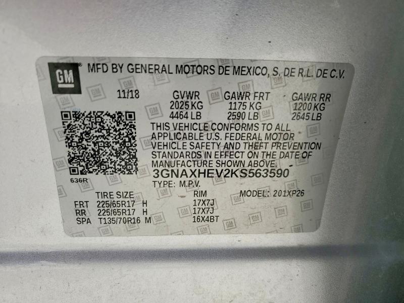2019 Chevrolet Equinox ls