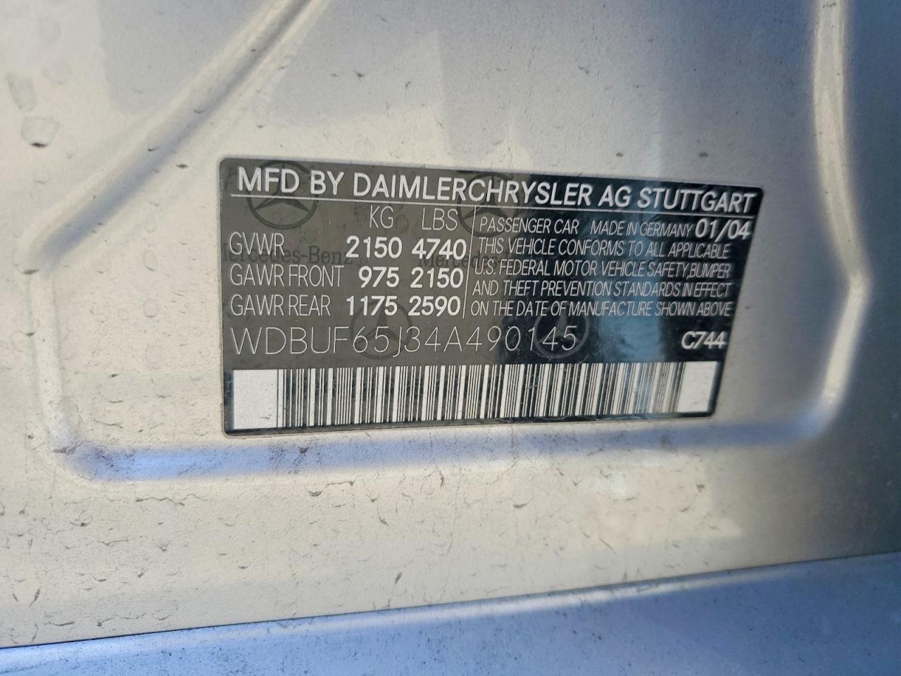2004 Mercedes-Benz E 320
