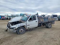 2001 Dodge RAM Chassis Cab Flatbed Truck en venta en Nampa, ID