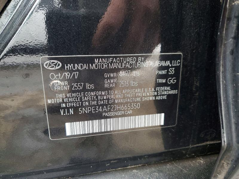 2018 Hyundai Sonata Sport
