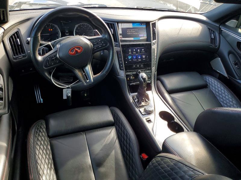 2019 Infiniti Q50 red Sport 400
