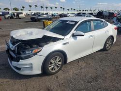 KIA Optima salvage cars for sale: 2017 KIA Optima lx