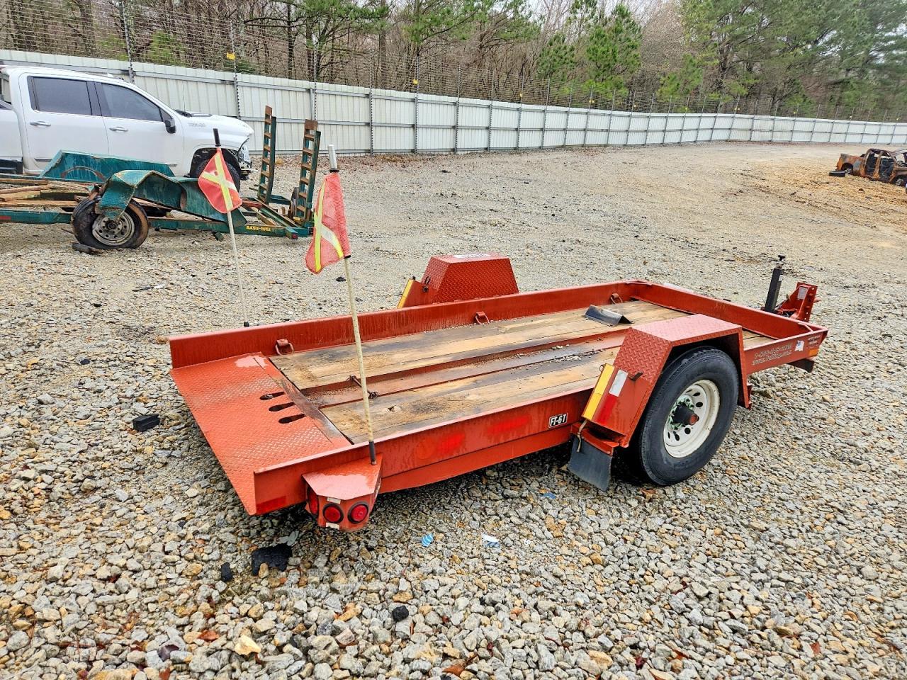 2017 Felling FT-6 T-1 Tilt Deck Equipment Trailer