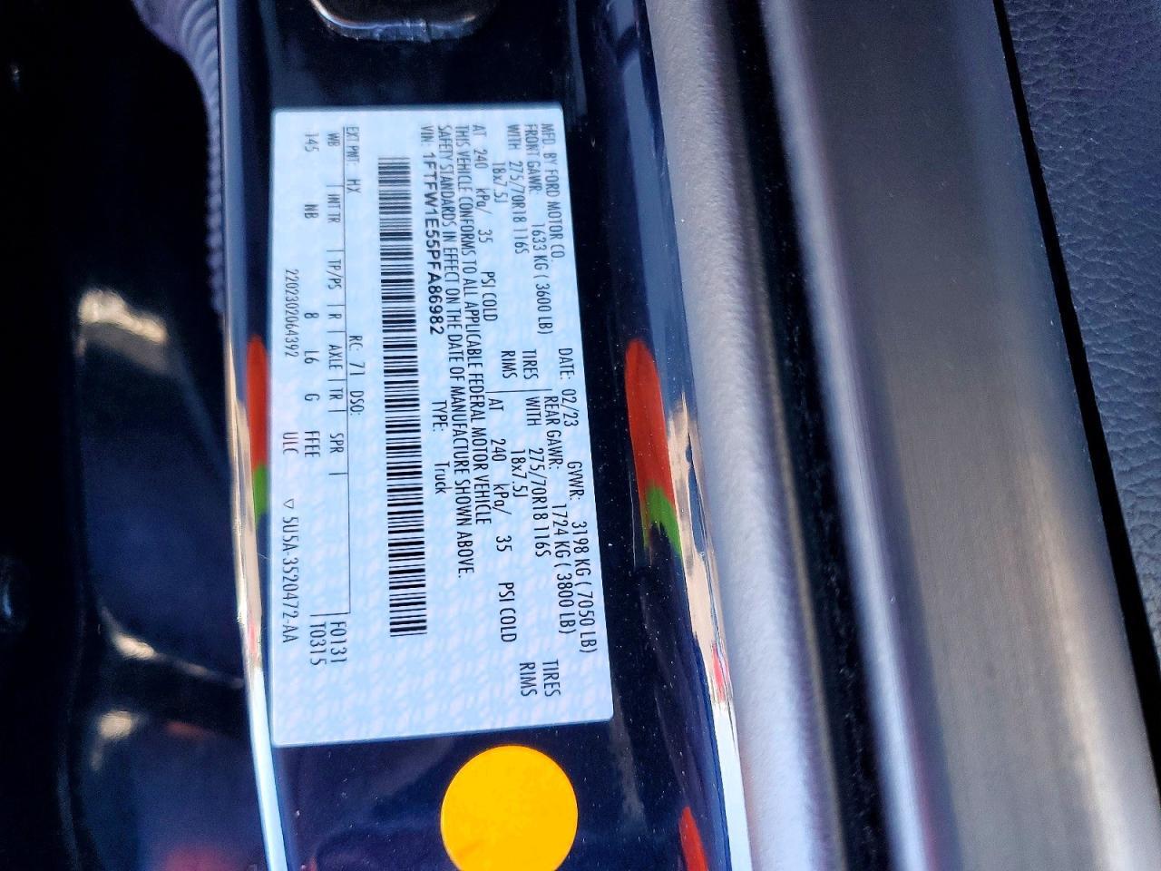 2023 Ford F150 Supercrew