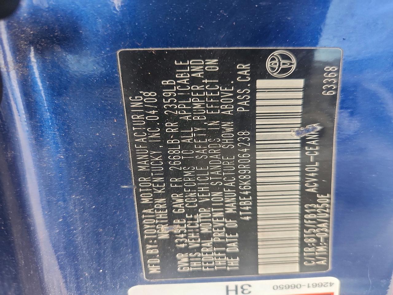 2009 Toyota Camry Base