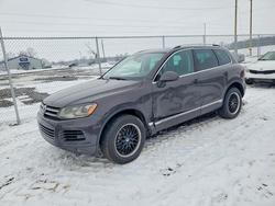 Volkswagen salvage cars for sale: 2012 Volkswagen Touareg V6 tdi