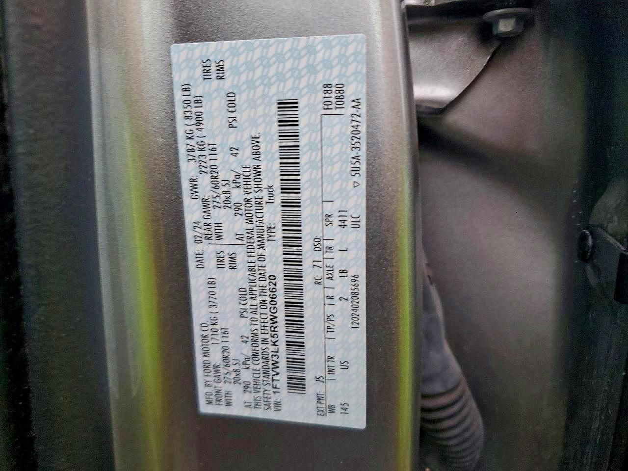 2024 Ford F150 Lightning xlt