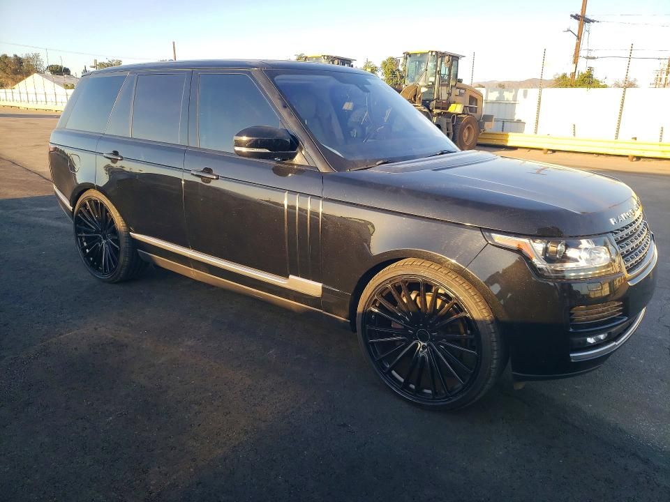 2016 Land Rover Range Rover hse