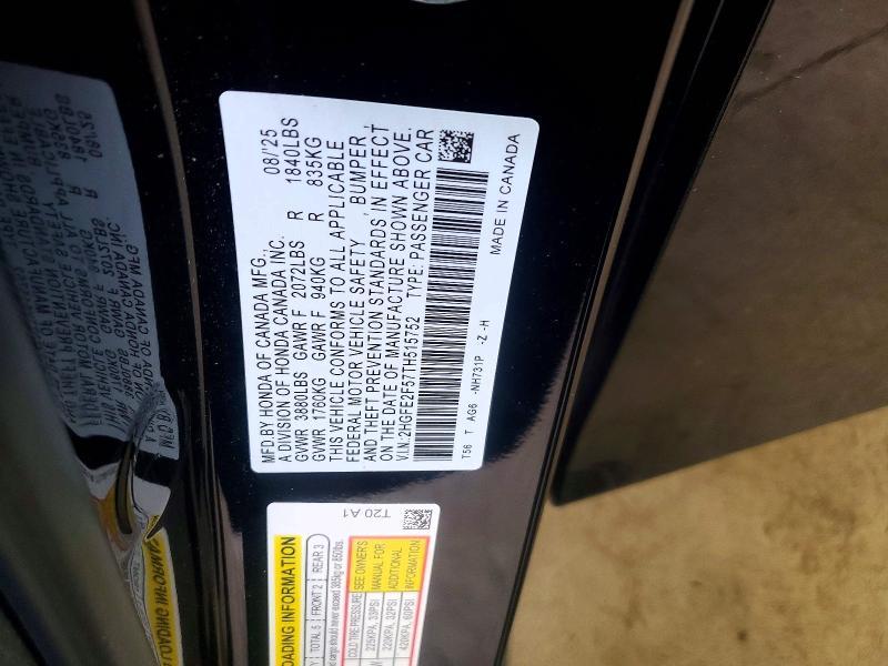 2026 Honda Civic Sport