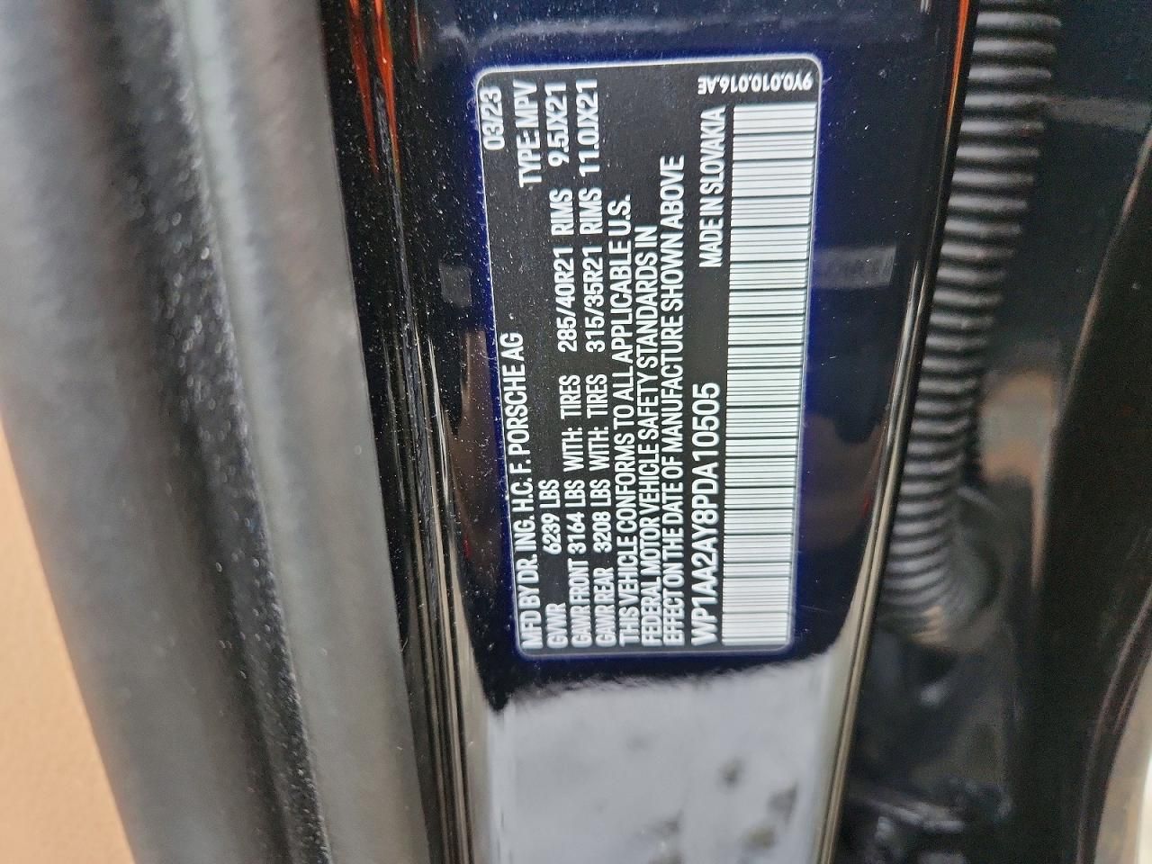 2023 Porsche Cayenne Base