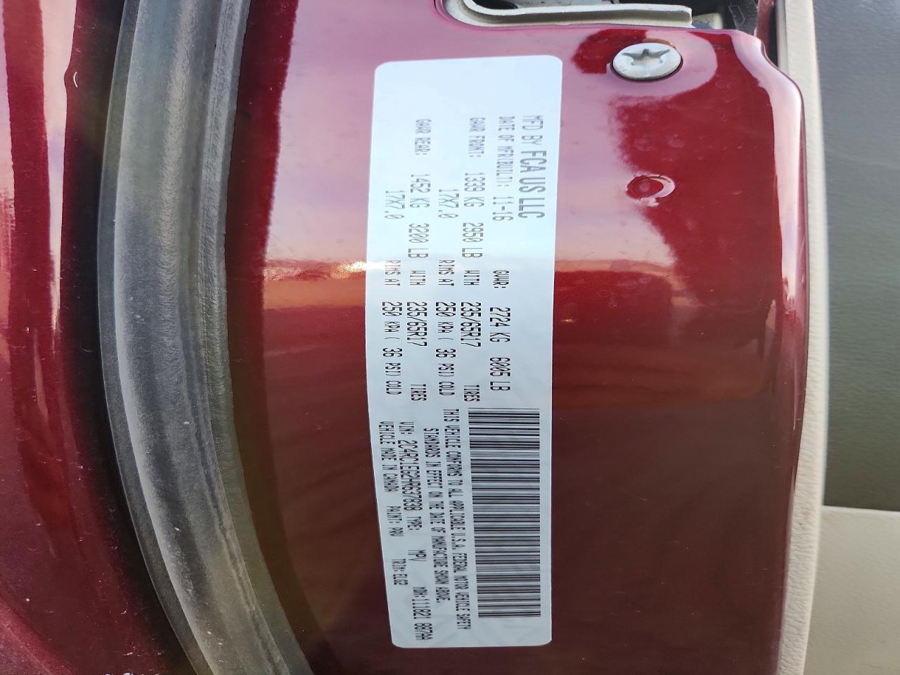 2017 Chrysler Pacifica Touring l Plus