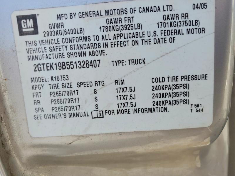 2005 GMC New Sierra K1500