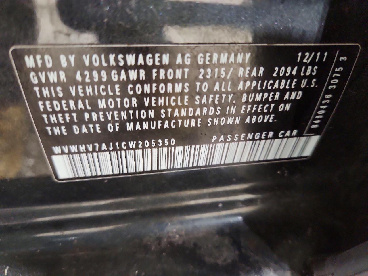 2012 Volkswagen GTI