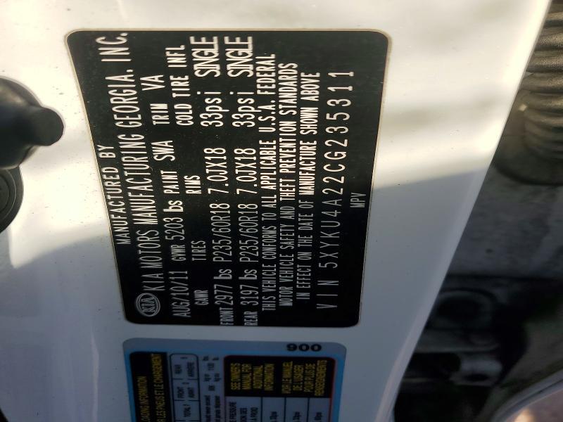2012 KIA Sorento ex