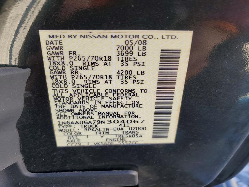 2009 Nissan Titan xe