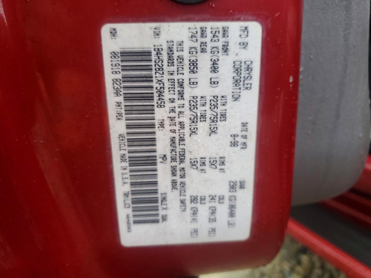 1999 Dodge Durango