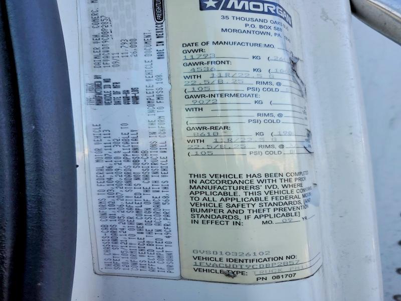 2012 Freightliner Business Class M2 box Truck