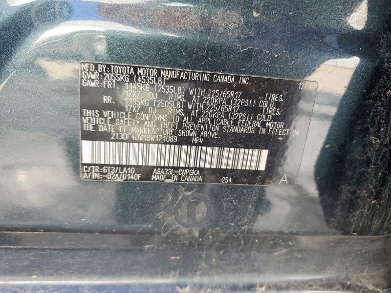 2011 Toyota Rav4 Limited