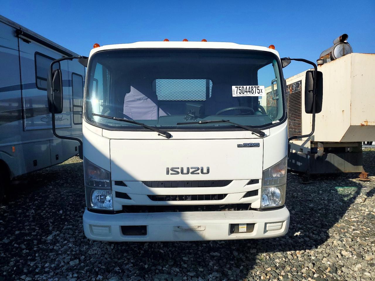 2017 Isuzu NPR HD Flatbed Truck