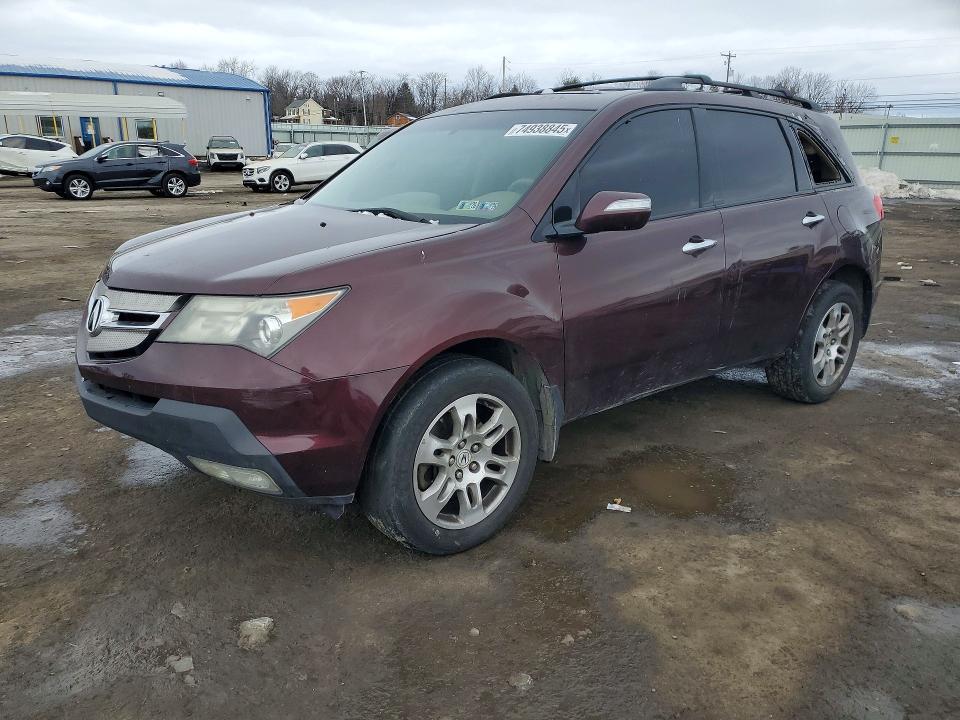 2009 Acura Mdx Technology