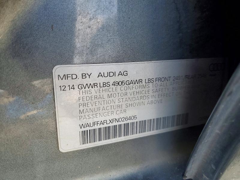 2015 Audi A4 Premium Plus