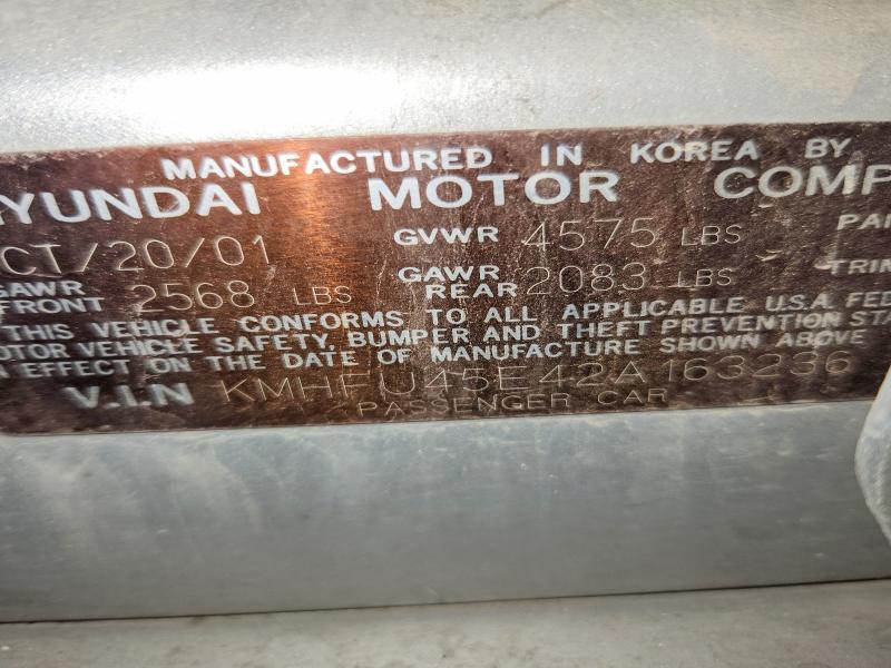 2002 Hyundai Xg 350