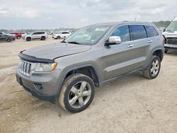Jeep salvage cars for sale: 2012 Jeep Grand Cherokee Overland