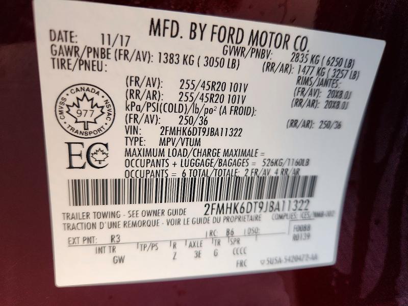 2018 Ford Flex Limited