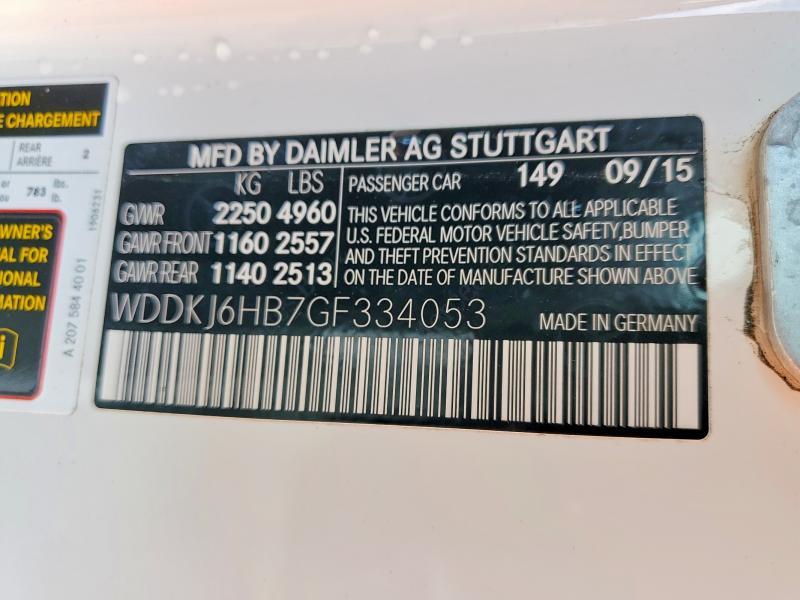 2016 Mercedes-Benz E 400 4matic