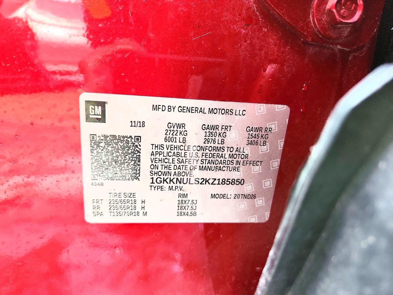 2019 GMC Acadia Slt-1