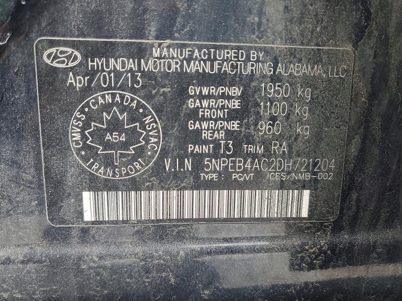 2013 Hyundai Sonata gls