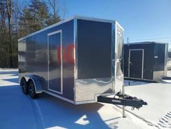 Salvage cars for sale from Copart Waldorf, MD: 2022 Sure Trac STW8-416TA Enclosed Cargo Trailer