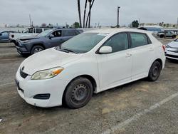 Toyota Matrix salvage cars for sale: 2009 Toyota Corolla Matrix Base