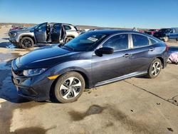 2020 Honda Civic lx en venta en Grand Prairie, TX