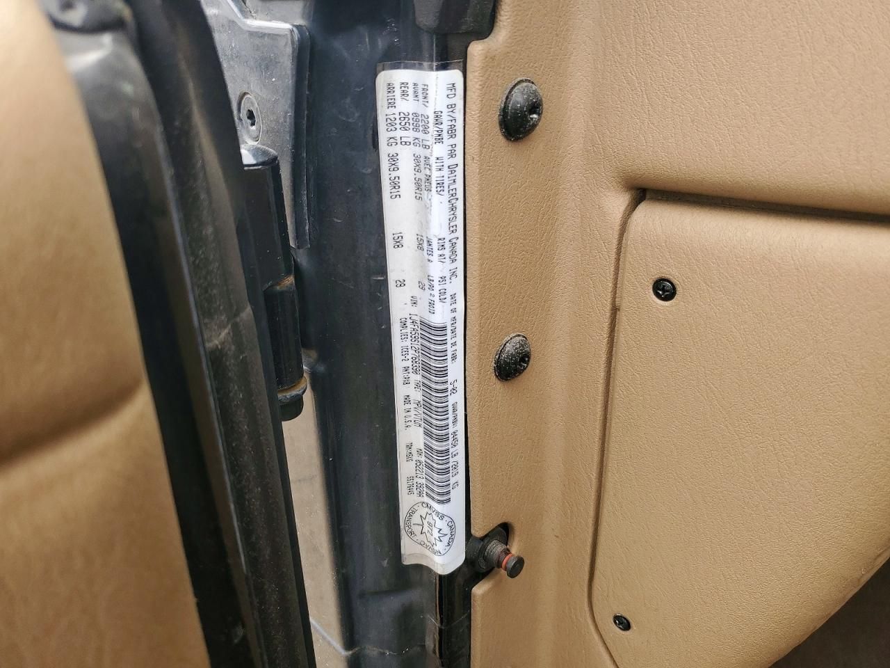 2002 Jeep Wrangler / tj Sahara