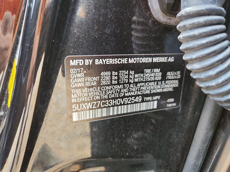 2017 BMW X3 Sdrive28i