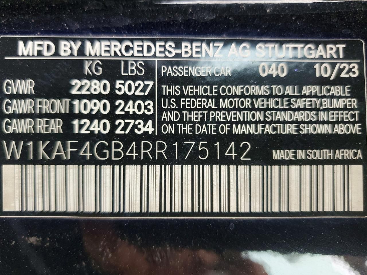 2024 Mercedes-Benz C300