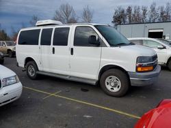 Salvage cars for sale from Copart Portland, OR: 2015 Chevrolet Express G2500 LT