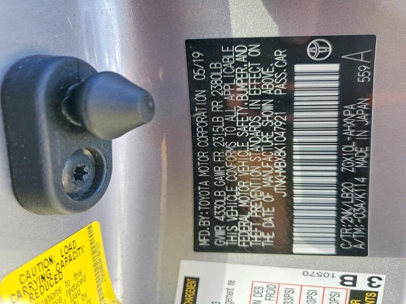 2019 Toyota C-hr xle