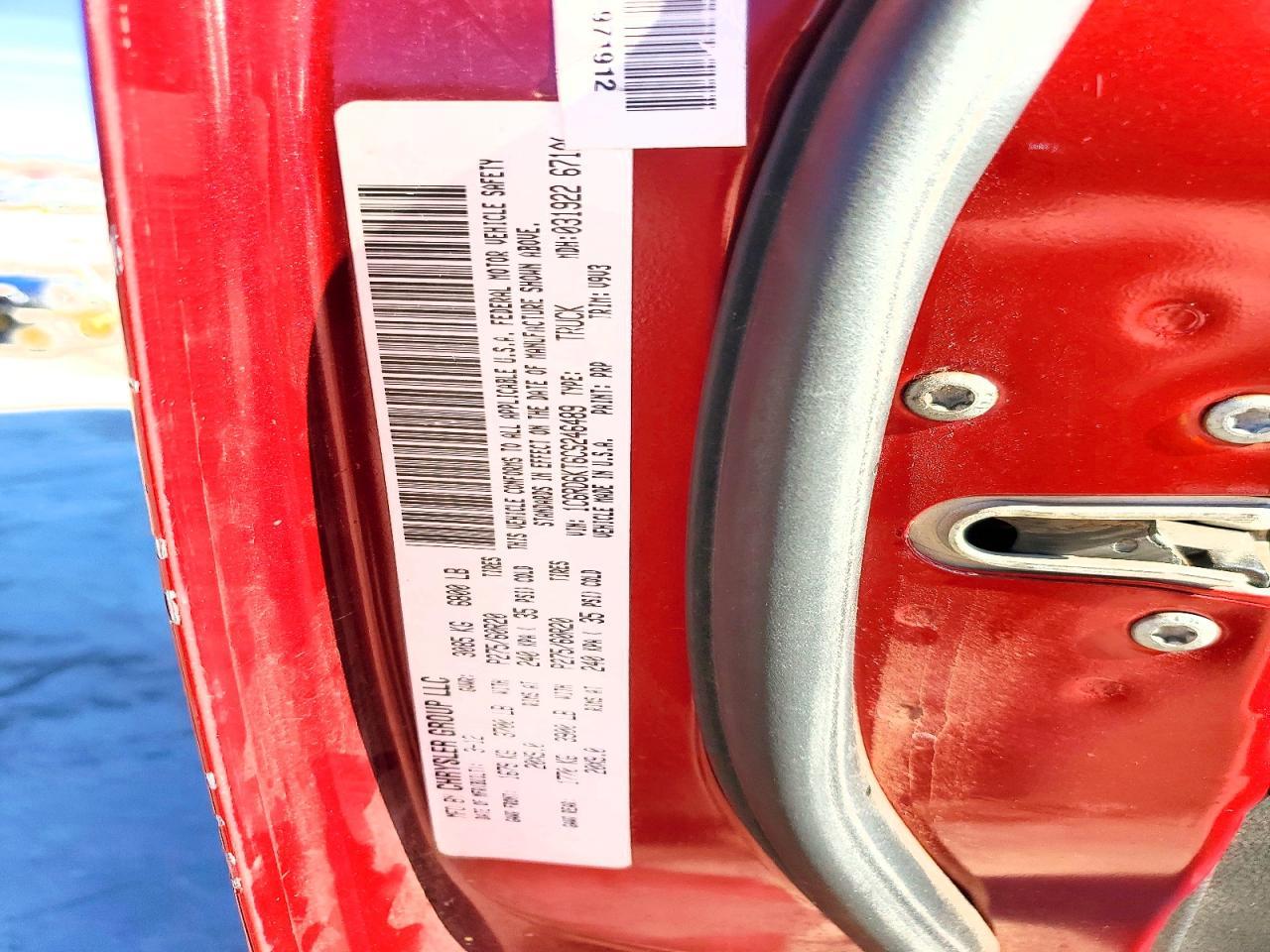 2012 Dodge Ram 1500 st