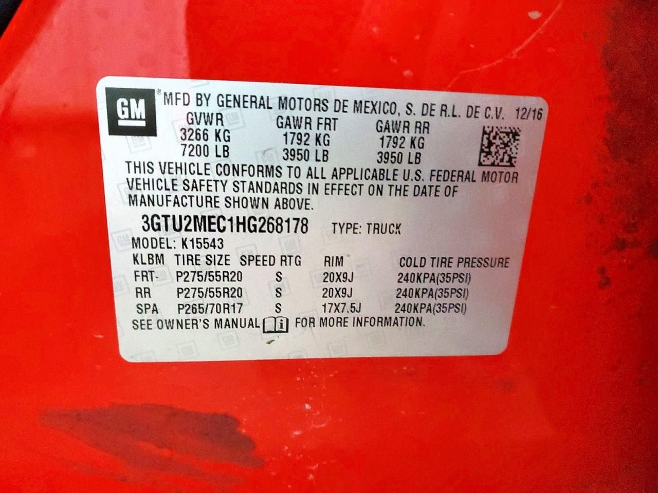 2017 GMC Sierra K1500 SLE