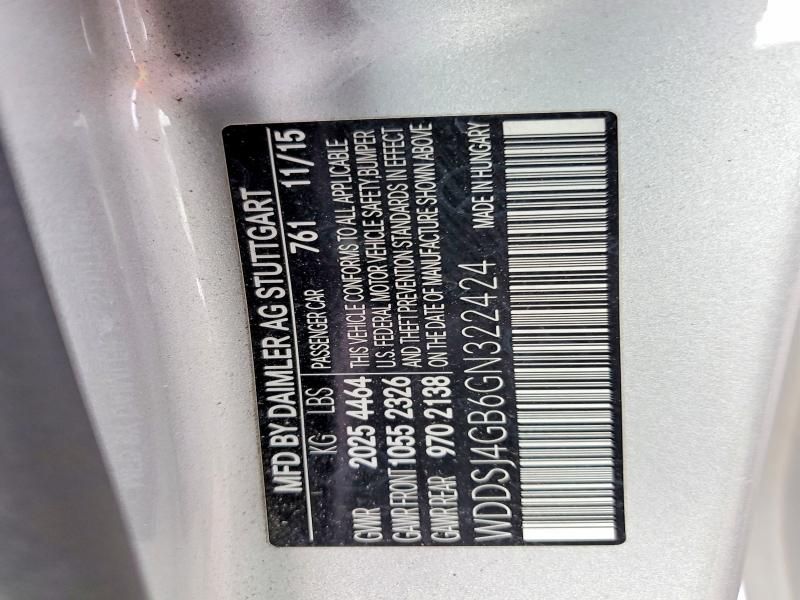 2016 Mercedes-Benz Cla 250 4matic