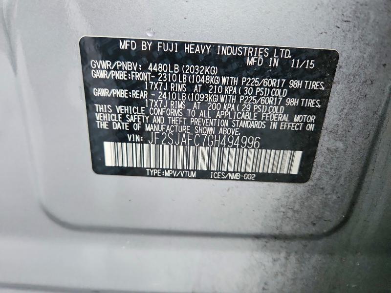 2016 Subaru Forester 2.5i Premium