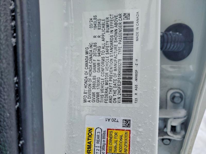 2024 Honda Civic Sport