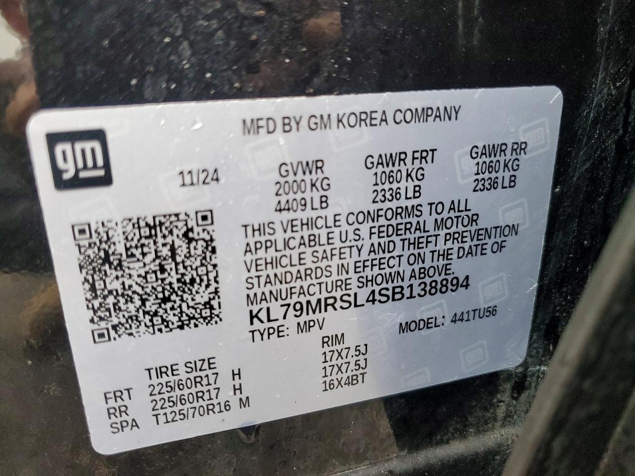 2025 Chevrolet Trailblazer lt